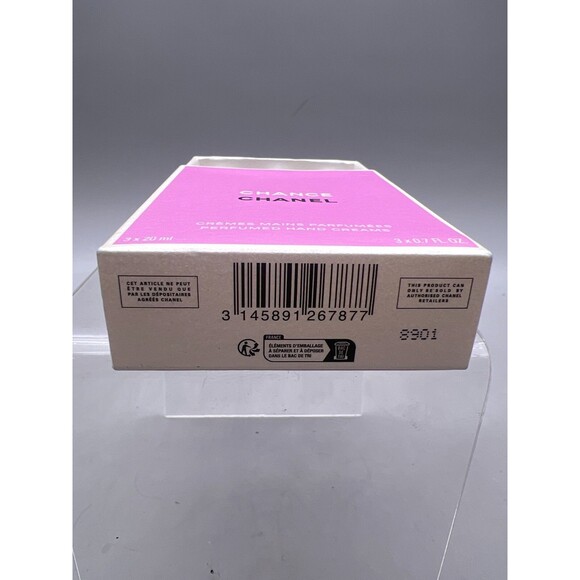 Chanel Fragrance Chance Hand Creams Gift Sets 3x20ML 3x0.7 FL.OZ - Picture 5 of 7